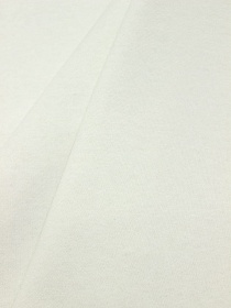 Футер-петля диагональ 3-х нит. цв.Сливочно-молочный, ш.1.8м, Пенье, хлопок-65%, п/э-35%, 350гр/м.кв