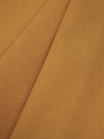 Вареный (стираный) хлопок цв.Темная горчица, ш.2.5м, хлопок-100%, 105гр/м.кв