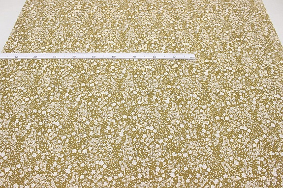 Теплый хлопок "Мирана" цв.золотистый хаки, ш.1.48м, хлопок-100%, 150гр/м.кв