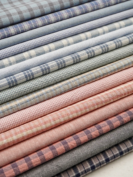 Набор тканей для рукоделия "Вареный хлопок: Домашний уют №7", 45*30 см, 15 шт