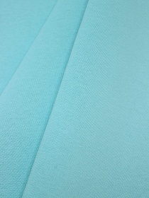 Футер 3-х нит. начес цв.Нежно-бирюзовый с мятным оттенком, ш.1.83м, Пенье, хлопок-65% п/э-35%