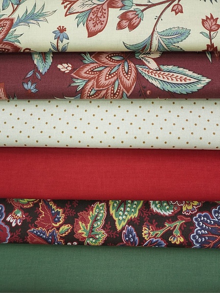 Набор тканей для рукоделия "Царевна", 45см*30см, 6шт