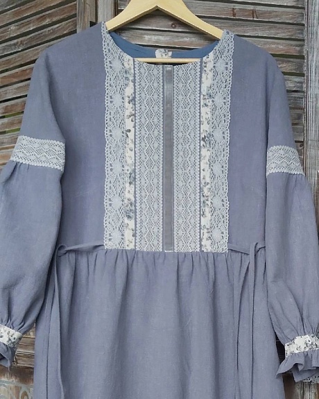 Платье из крапивы Рами и полульна