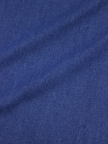 Плотная джинсовая ткань цв.Темно-синий, Сорт2, ш.1.49м, хлопок-95%, п/э-5%, 310гр/м.кв