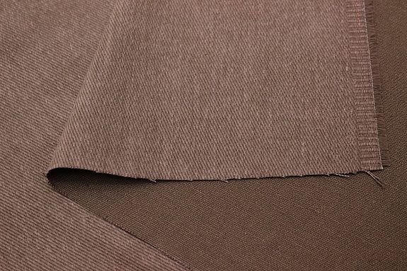 Джинс с ворсом цв.Коричневый винтаж, ш.1.5м, хлопок-100%, 330гр/м.кв