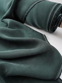 Купра цв.Темный пихтово-зеленый, ш.1.35м, купра-100%, 115гр/м.кв 