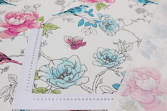 Полулен "Соловьиная песня", ш.1.5м, лен-57%, хлопок-43%, 210гр/м.кв