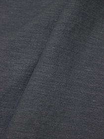 Лен с вискозой с эфф. мятости цв.Темно-серый с зеленым оттенком, СОРТ2, ш.1.45м, лен-53%,вискоза-47%