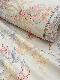 Бязь "Цветочный рай", ГОСТ, ш.2.2м, хлопок-100%, 142гр/м.кв