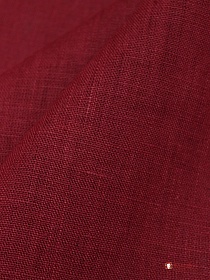 Лен костюмный с эффектом мятости цв.Бордовый, ш.1.45м, лен-100%, 190гр/м.кв