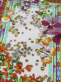 Дорожка "Эстелаудер", ш.0.5м, хлопок-100%, 228гр/м.кв, раппорт 63.5см