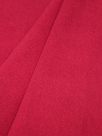 Мерный лоскут Хлопок крэш цв.Красно-малиновый,  ш.1.4м, хлопок-100%, 160гр/м.кв