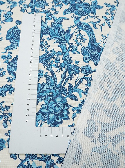 Рогожка "Цветочная Венеция", ш.1.5м, хлопок-100%, 180гр/м.кв