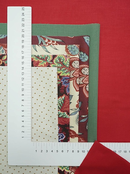 Набор тканей для рукоделия "Царевна", 45см*30см, 6шт