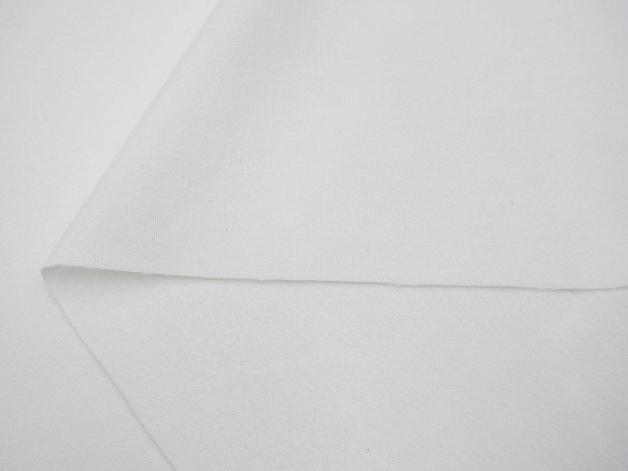 Фланель цв.Белый, ш.1.5м, хлопок-100%, 175гр/м.кв