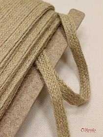 Тесьма плетеная, 15мм, джут-100%