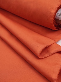 Импортный хлопок цв.Оранжево-терракотовый, ш.1.55м, хлопок-100%, 115гр/м.кв