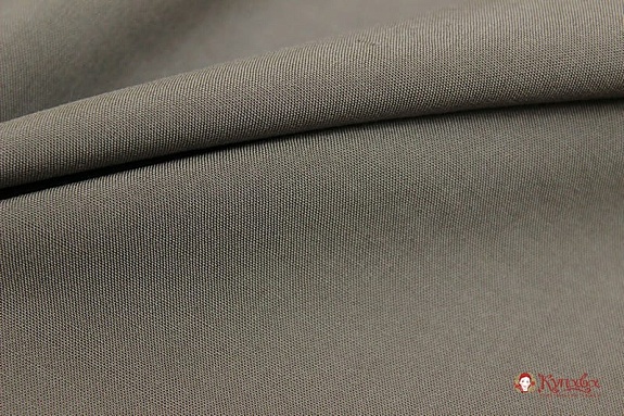 Штапель цв.Серый хаки, ш.1.45м, вискоза-100%, 110гр/м.кв
