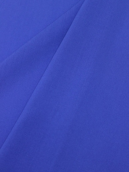 Штапель цв.Васильковый с фиолетовым оттенком, ш.1.45м, вискоза-100%, 110гр/м.кв 
