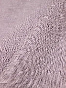 Лен костюмный с эффектом мятости цв.Бледный розово-сиреневый флер, ш.1.45м, лен-100%, 190гр/м.кв