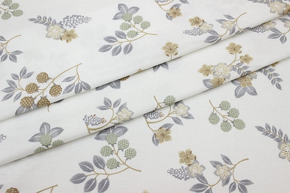 Муслин Премиум двухслойный гладкий "Асель", ш.2.5м, хлопок-100%, 120гр/м.кв