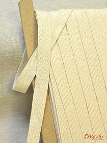 Тесьма плетеная цв.суровый, 25мм, вискоза-100%