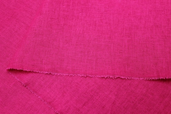 Бязь цв.Красная фуксия, ГОСТ, ш.1.5м, хлопок-100%, 142гр/м.кв