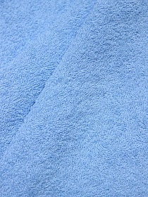 Махровая ткань цв.Светло-голубой, ш.1.5м, хлопок-100%, 350гр/м.кв