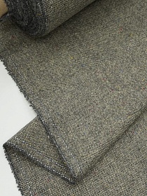 Шерсть костюмная Твид  цв.Серо-бежевый, ш.1.5м, шерсть-30%, п/э-70%, 250гр/м.кв