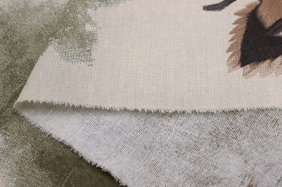 Мерный лоскут (ткань в отрезах) - Бязь "Утиная охота", ш.2.2м, хлопок-100%, 140гр/м.кв