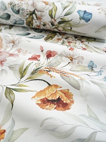 Ткань Дак Цифр.печать "Весенняя акварель", ш.1.9м, хлопок-65%, п/э-35%, 220гр/м.кв