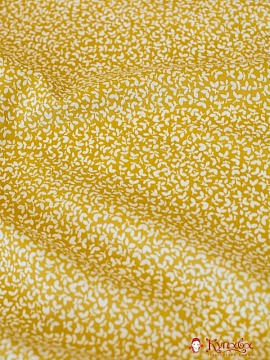 Вискоза с хлопком "Ветерок" цв.желтый с оливковым оттенком, ш.1.46м, хл-70%, вискоза-30%, 90гр/м.кв