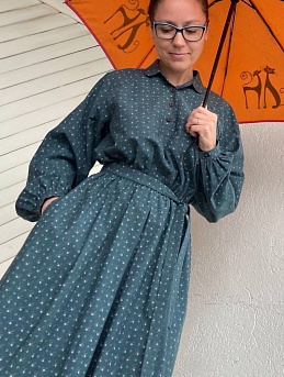 Платье Helen из плательного хлопка 