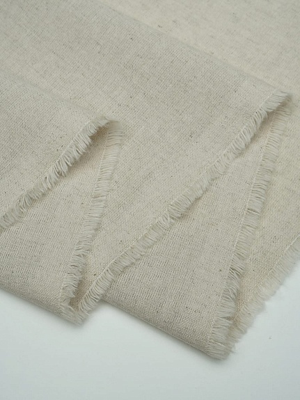 Полулен постельный с эффектом мятости цв.Суровый, ш.2.6м, лен-30%, хлопок-70%, 160гр/м.кв