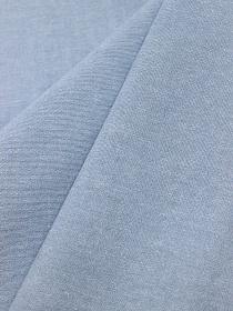 Вареный (стираный) хлопок цв.Голубой меланж, ш.2.50м, хлопок-100%, 125гр/м.кв