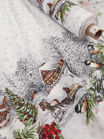 Рогожка "Студеная пора", ш.1.5м, хлопок-100%, 165гр/м.кв