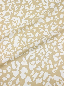 Штапель "Саванна" цв.телесно-бежевый, СОРТ2, ш.1.45м, вискоза-100%, 90гр/м.кв