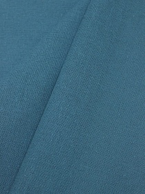 Полулен постельный цв.Винтажная т.морская волна, ш.2.2м, лен-30%, хлопок-70%, 155гр/м.кв