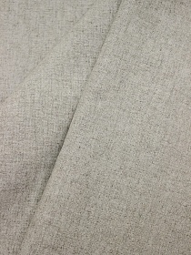 Полулен костюмный с эффектом мятости цв.Темно-суровый, ш.1.45м, лен-50%, хл-50%, 230гр/м.кв