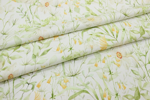 Плательная вискоза Digital "Ароматы лета" , ш.1.4м, вискоза-100%, 125гр/м.кв