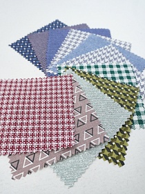 Комплект образцов "Бязь, мелкий рисунок"