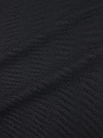 Кашкорсе цв.Черный, ш.0.9м (0.45м*2 чулок), Карде, хлопок-95%, эластан-5%, 270гр/м.кв