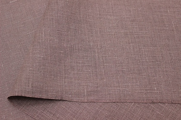 Лен костюмный цв.Серо-сиреневый флер-2, ш.1.5м, лен-100%, 190гр/м.кв 