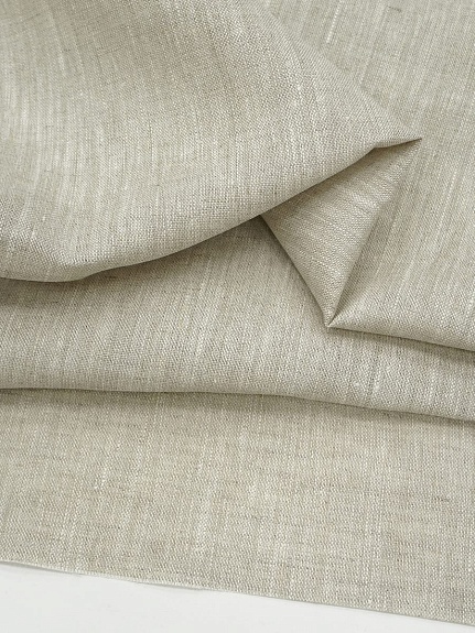 Лен постельный цв.Натуральный, ш.1.5м, лен-100%, 180гр/м.кв