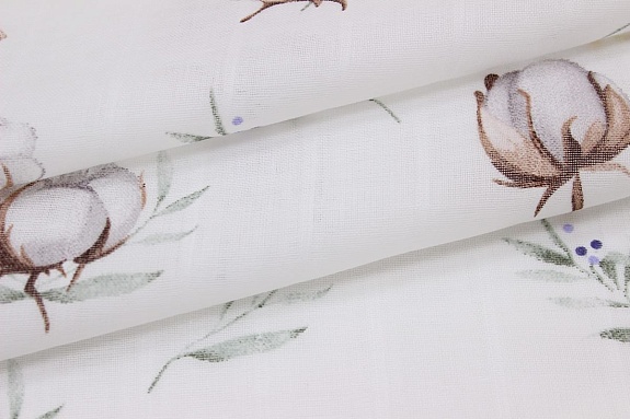 Муслин двухслойный "Облачко в коробочке", ш.1.5м, хлопок-100%, 100гр/м.кв