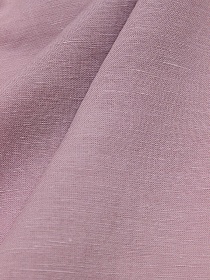 Лен с вискозой с эффектом мятости цв.Св.розово-сиреневый флер, ш.1.51м, лен-57%, вискоза-43%