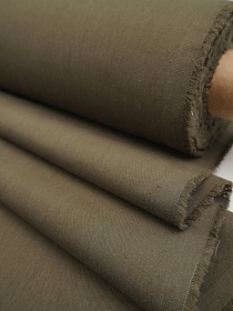 Хлопковый Твил цв.Темный хаки, ш.1.6м, хлопок-100%, 180гр/м.кв