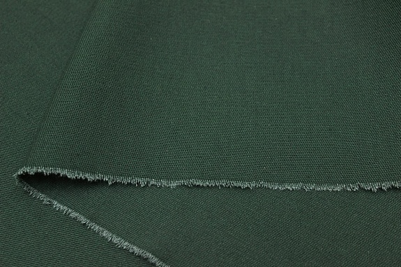 Саржа цв.Темный хвойно-еловый, ш.1.5м, хлопок-100%, 260гр/м.кв