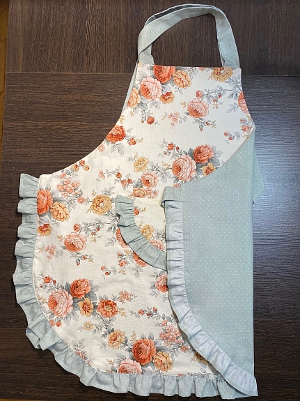 Фартук из сатина "Летняя услада"