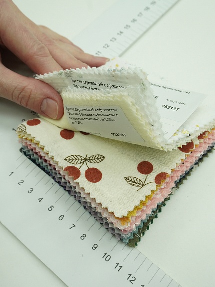 Комплект образцов "Муслин принт" №2